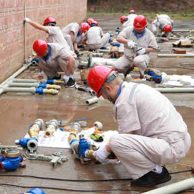 宣汉县总工会开展2021年供排水技能练兵比武大赛