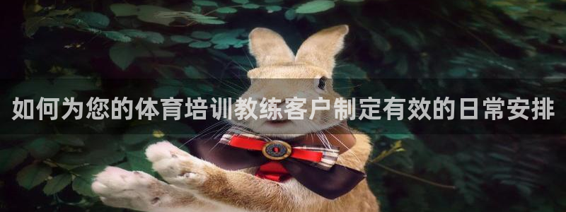欧陆娱乐测试网站：如何为您的体育培训教练客户制定有效