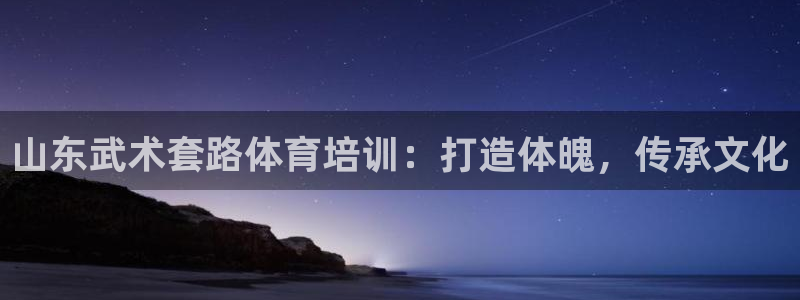 欧陆娱乐官网首页下载：山东武术套路体育培训：打造体魄，传承文
