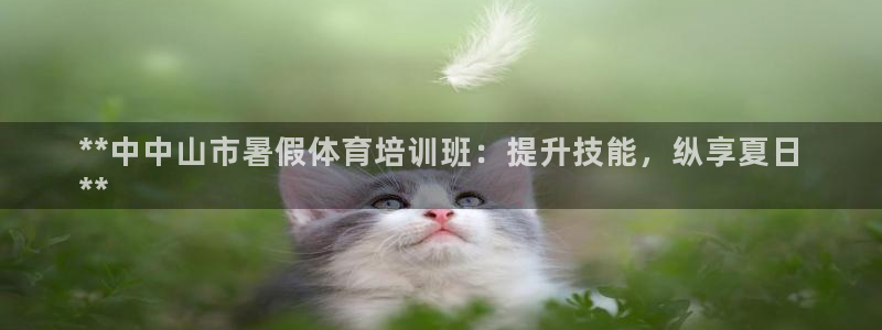 欧陆娱乐注册代理多少钱啊：**中中山市暑假体育培训班：提升技