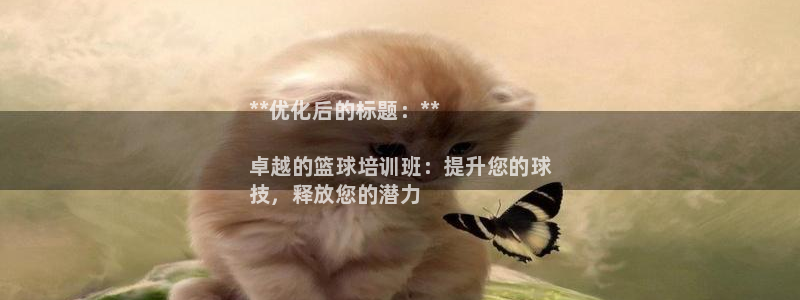 欧陆娱乐官网入口下载：**优化后的标题：**

卓越的篮球培